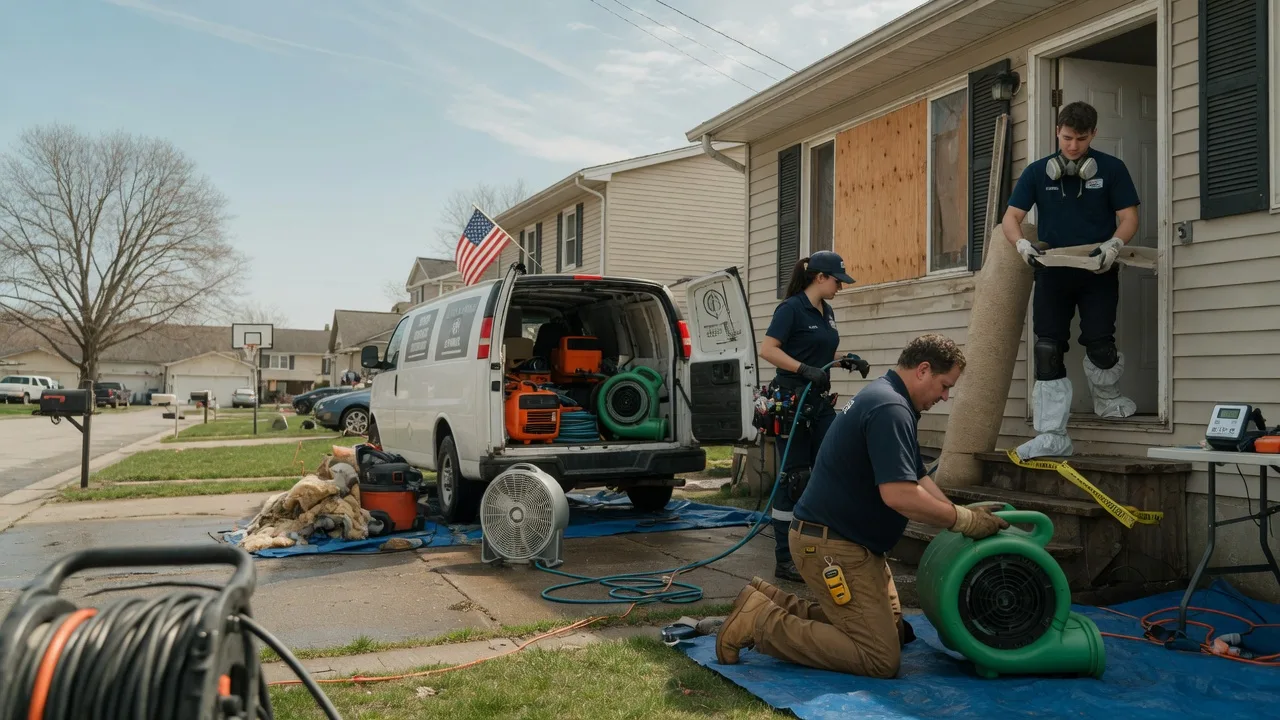 Water Damage Restoration in Shady Spring, WV near me
